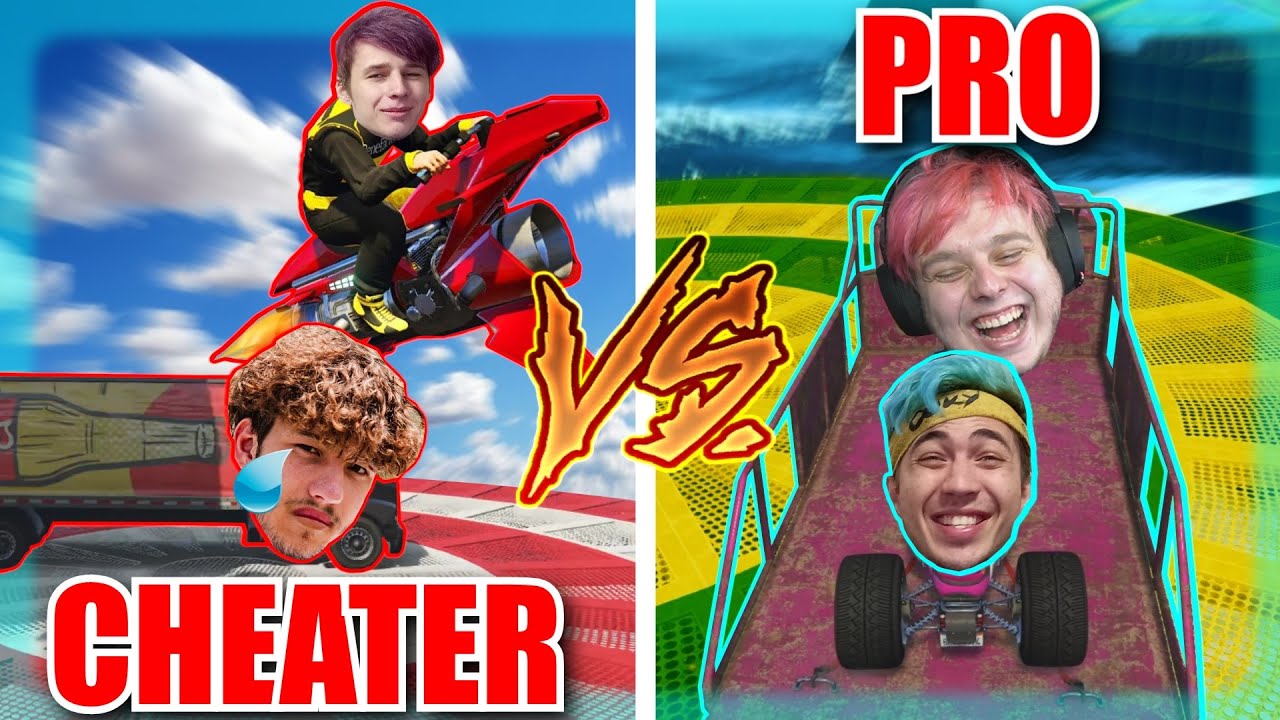 CHEATER VS PRO! VYKAŠLAL SE NA NĚJ A PŘELETĚL MAPU SÁM!!!|GTAV/w @Morryeej, @BowTeaG a @Davel23 |
