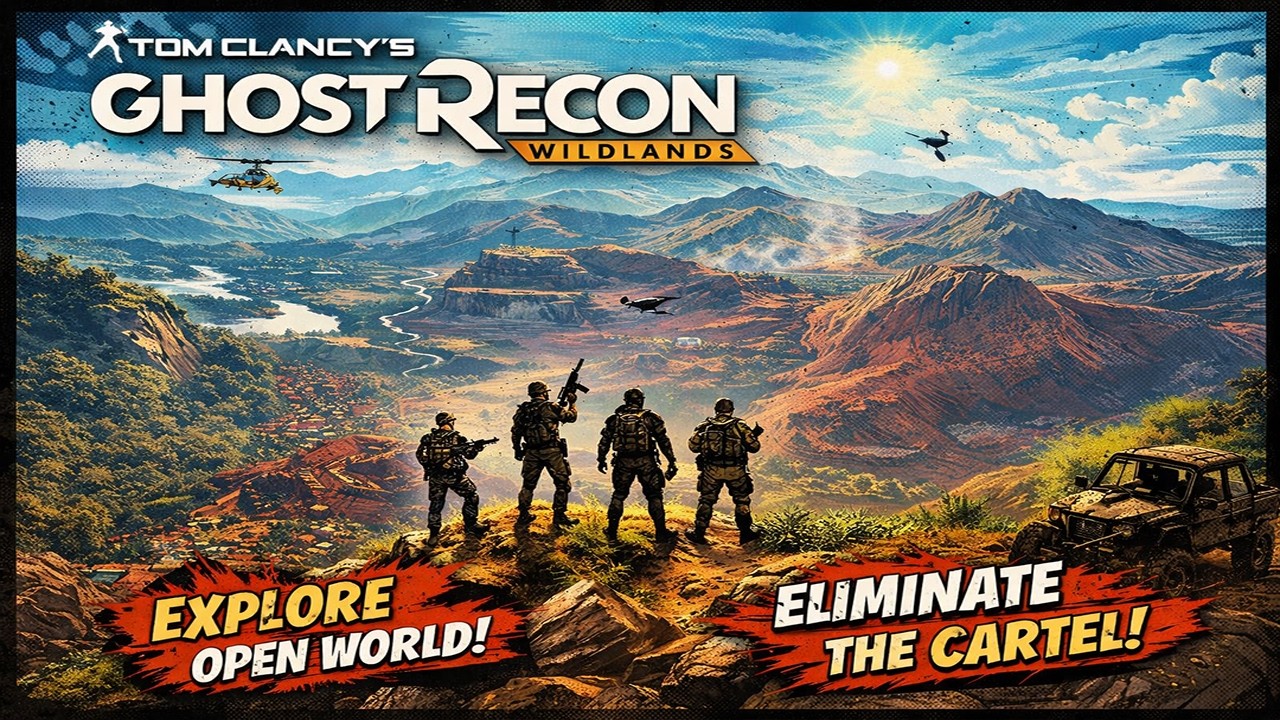 🔴LIVE: PLAYING GHOST RECON FOR THE FIRST TIME EVER #newplayer #ghostreconwildlands #ubisoft