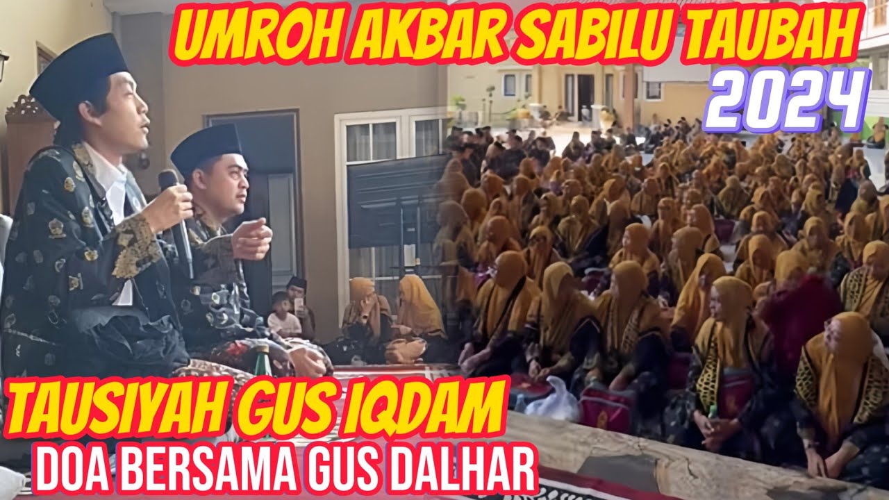 Keberangkatan Gus Iqdam Umroh AKBAR 2024 Bersama Ratusan Jamaah Sabilu Taubah
