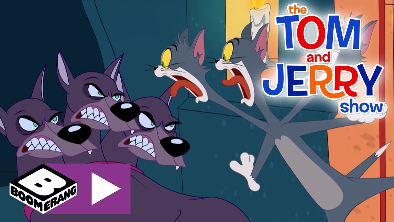 The Tom and Jerry Show | Three-Headed Dog  | Boomerang UK 🇬🇧
