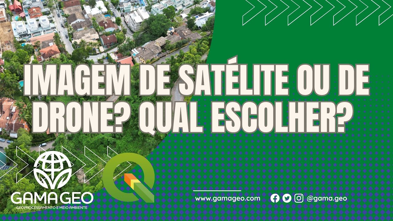 Drone ou Satélite, qual imagem escolher?