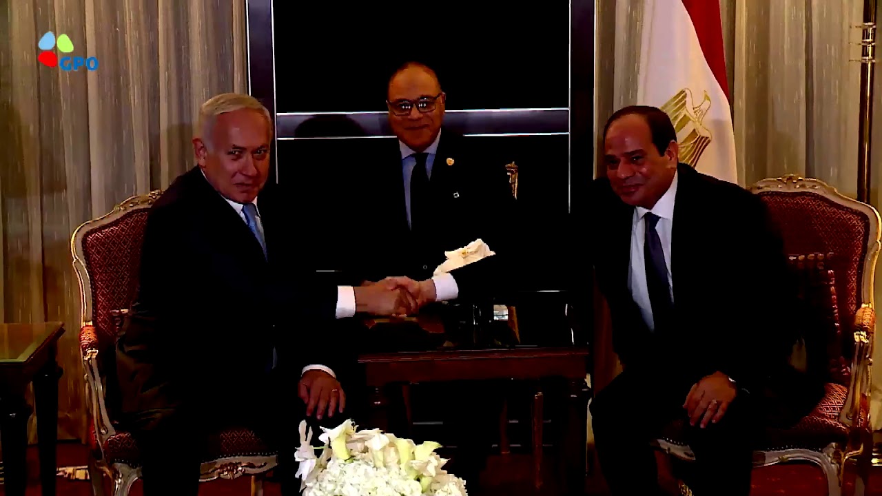PM Netanyahu meets Egypt President el-Sisi