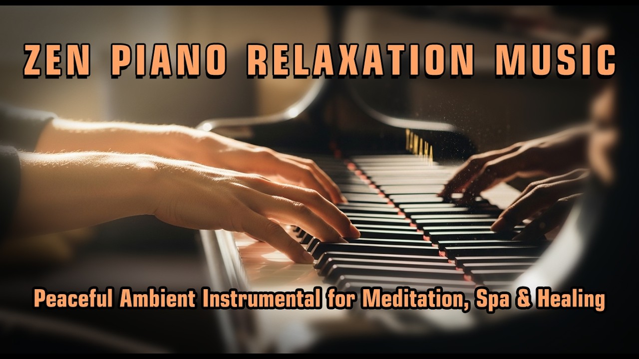 Zen Piano Relaxation Music 🕊️ Peaceful Ambient Instrumental for Meditation, Spa & Healing #zenmusic