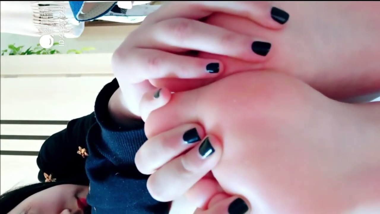 Asian girl's feet and soles (barefoot) #4
