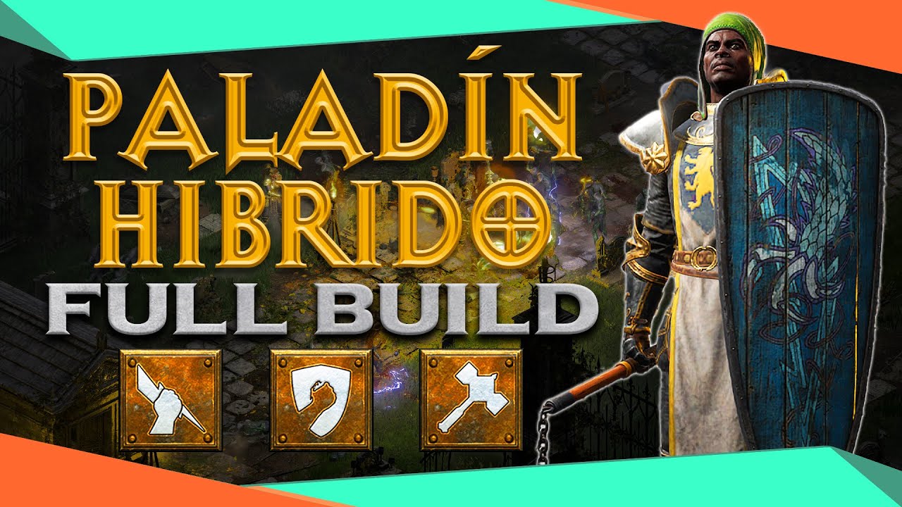 BUILD de PALADÍN TODO en UNO! MARTILLOS, PUÑO de los CIELOS y GOLPE de ESCUDO - DIABLO 2 RESURRECTED
