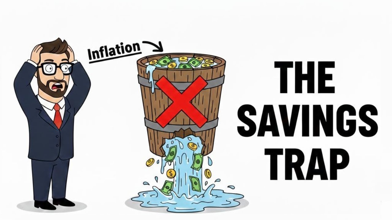 Why Saving Money Keeps You Broke (The Math They Won&rsquo;t Show You)