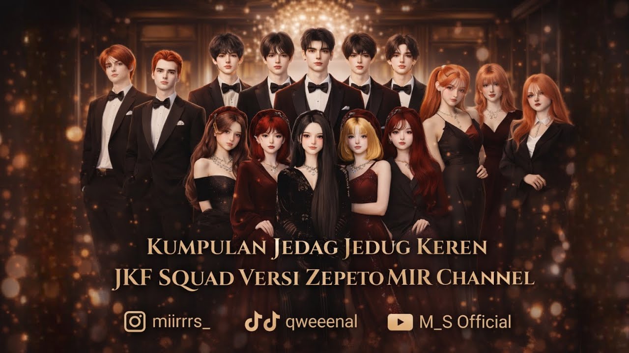Kumpulan Cerita Singkat + Jedag Jedug JKF Squad Versi Zepeto Kereeen 