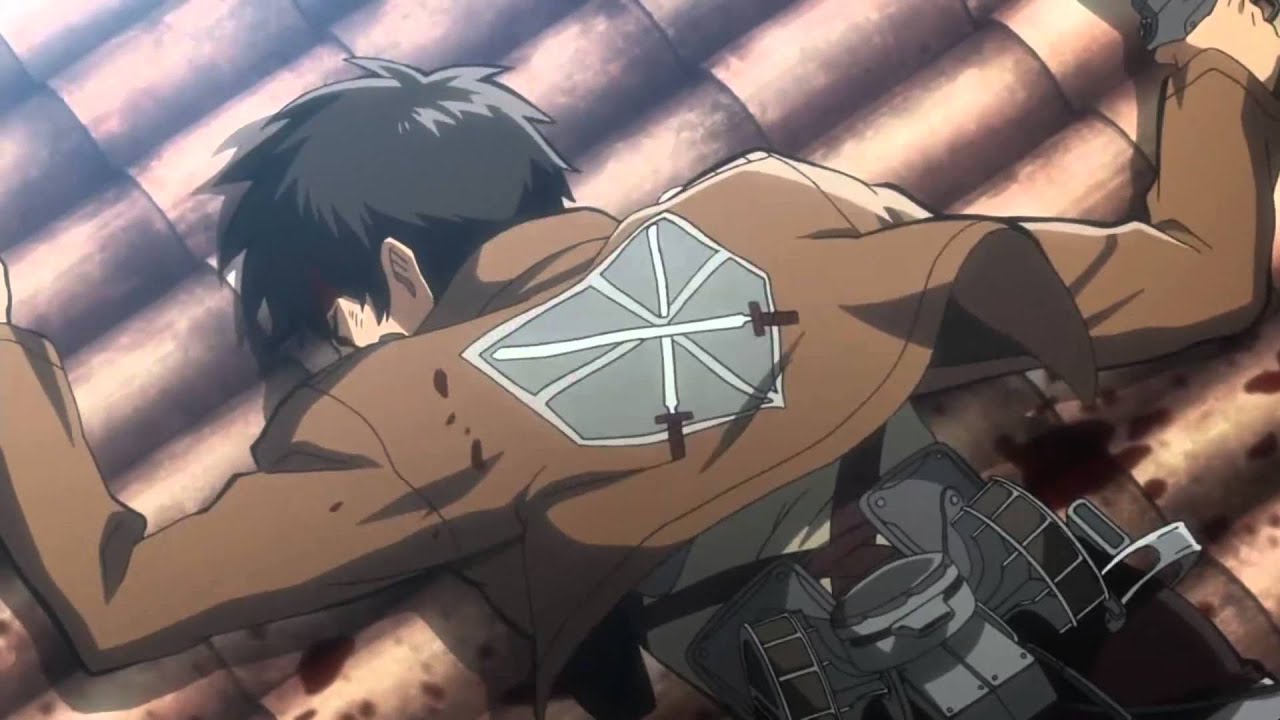 attack on titan AMV ( Red like roses )