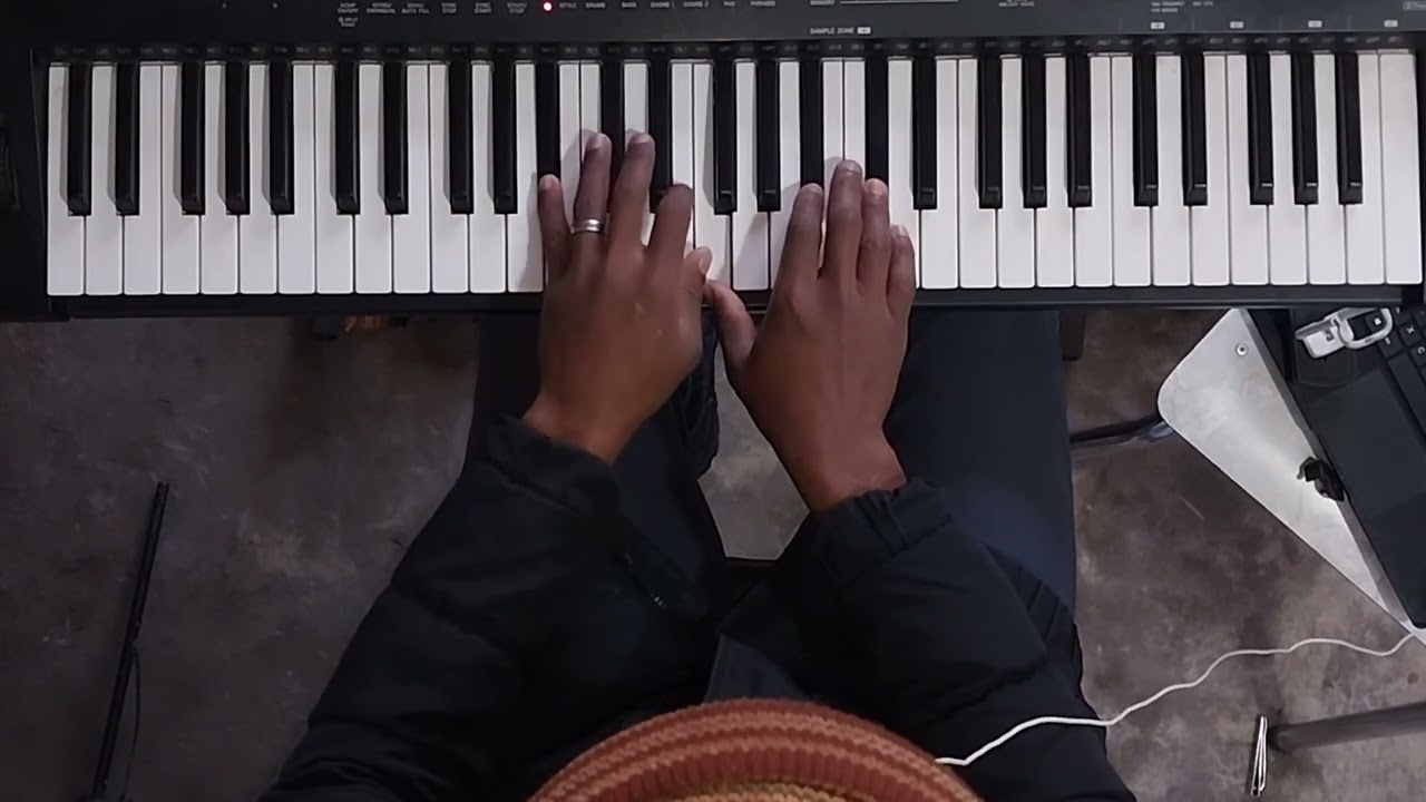 The easy way to play (Thato ya Hao ) || with the key of C# || @LearnwithMbulelo ||