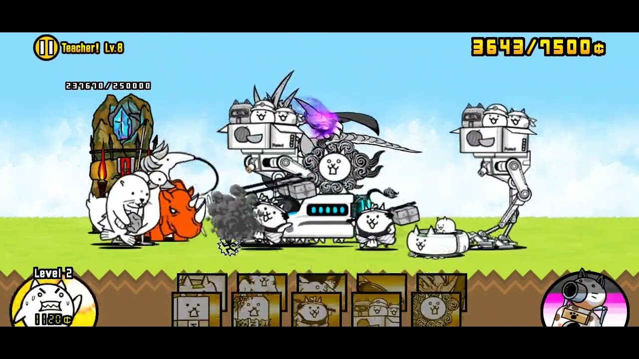 Battle Cats Teacher! Lv 8 - April Gauntlet Stage 8