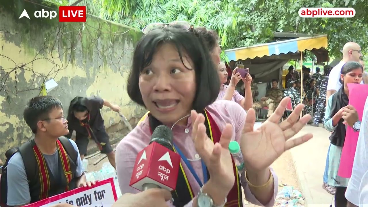 Manipur के कुकी समुदाय के लोगों का जंतर-मंतर पर प्रदर्शन, अलग राज्य की मांग पर अड़े | ABP News