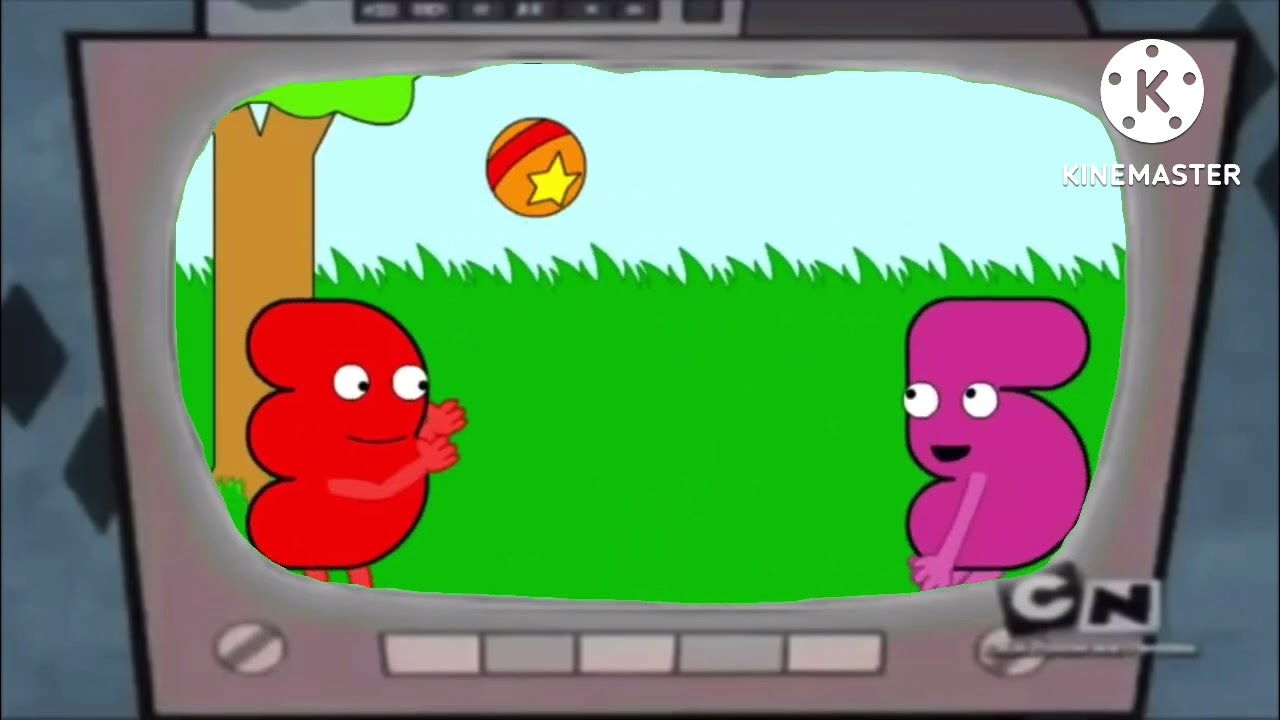 Billy and Mandy Watching BFDI Number Educational #collab 