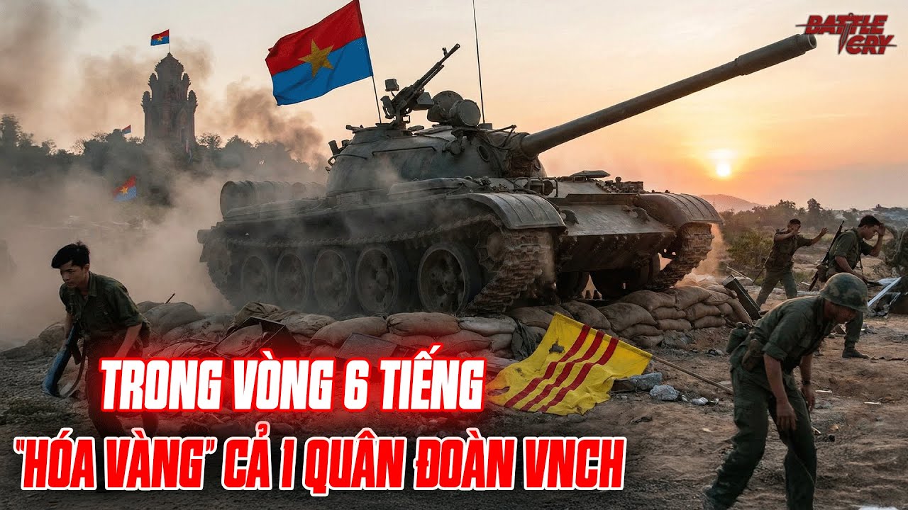 ĐẠI CHIẾN TUY HÒA 1975: XE TĂNG T-54 