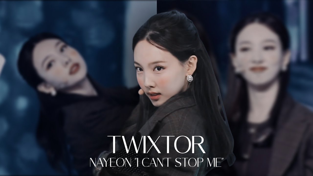 SLOWMO twixtor Nayeon facecam 