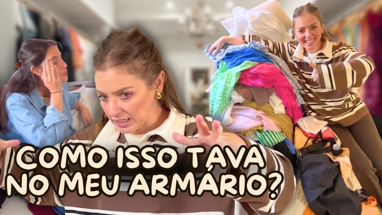 DESTRALHE de roupas QUE ela NAO USA H&aacute; ANOS!!! Ser&aacute; que merece uma SEGUNDA CHANCE?