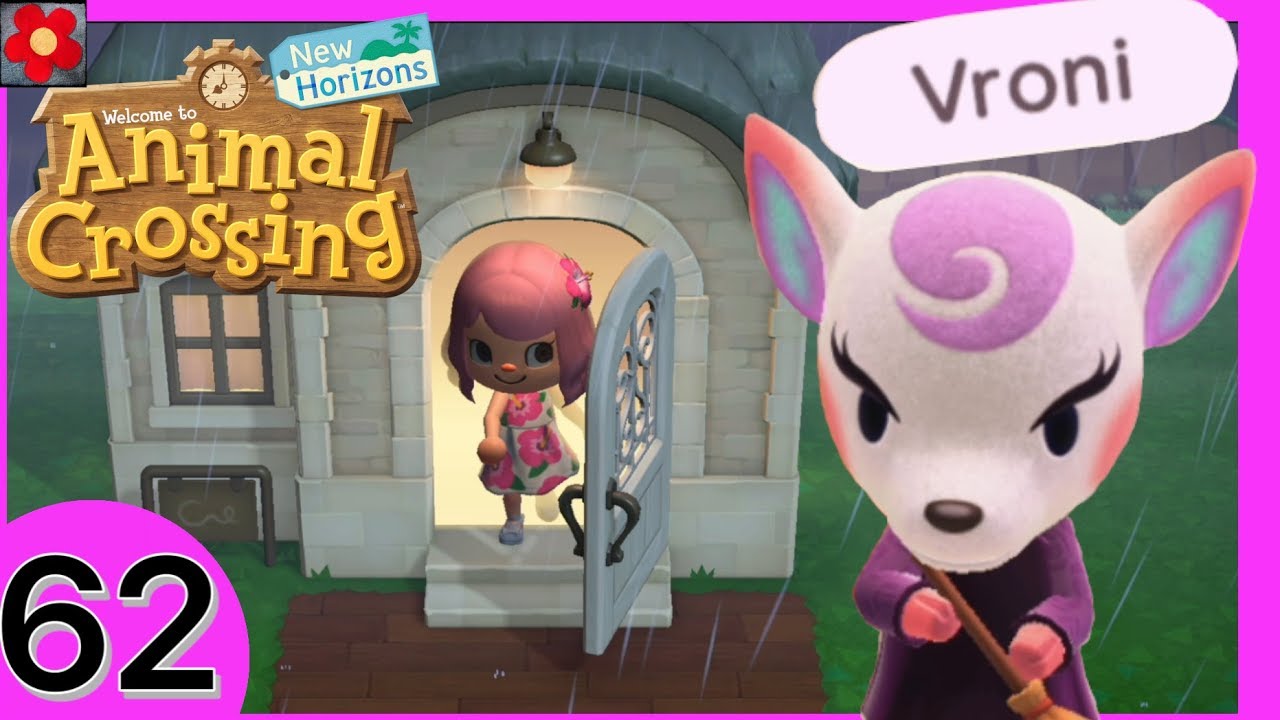 Animal Crossing New Horizons [062] Vroni zieht auf die Insel und es gewittert