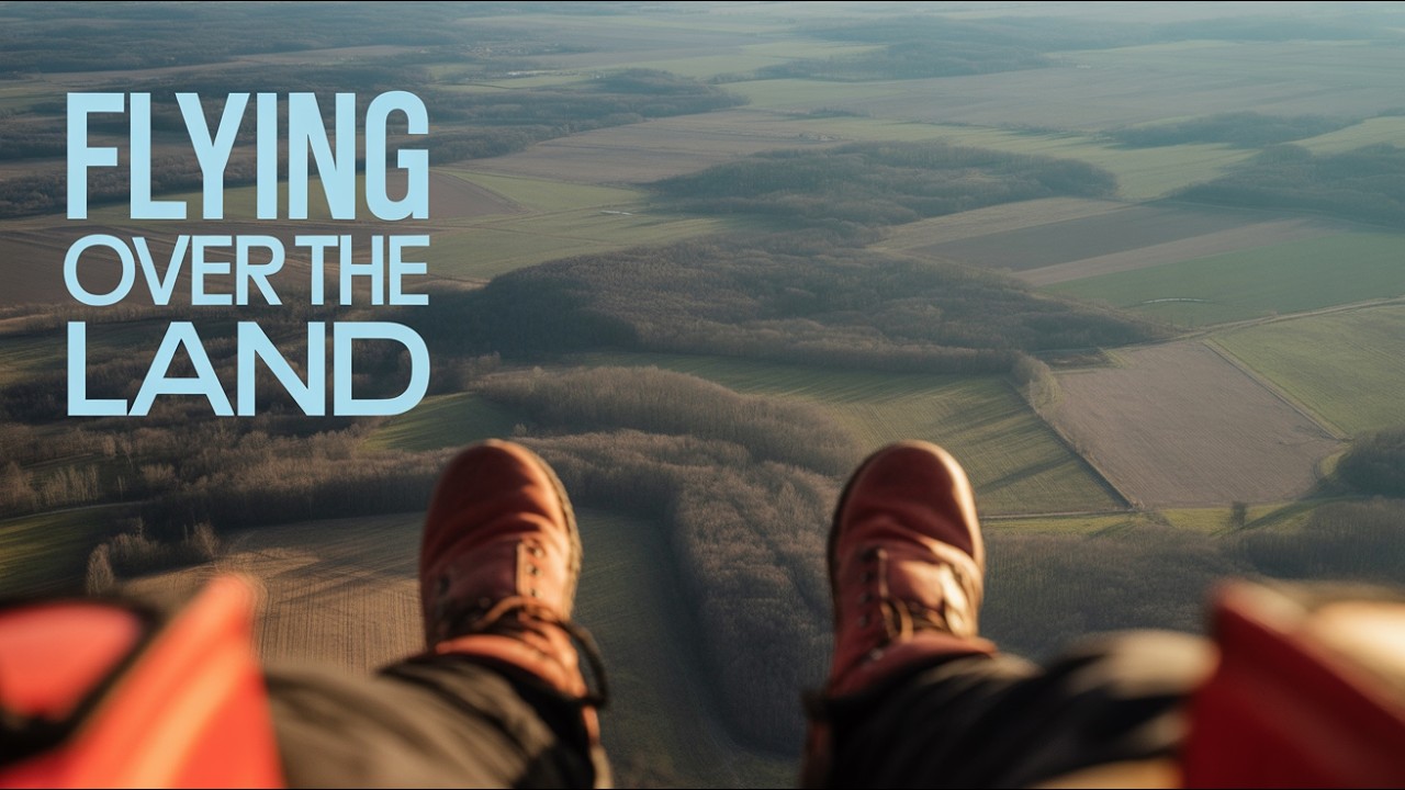 Paramotor flight over Hossoland amusement park