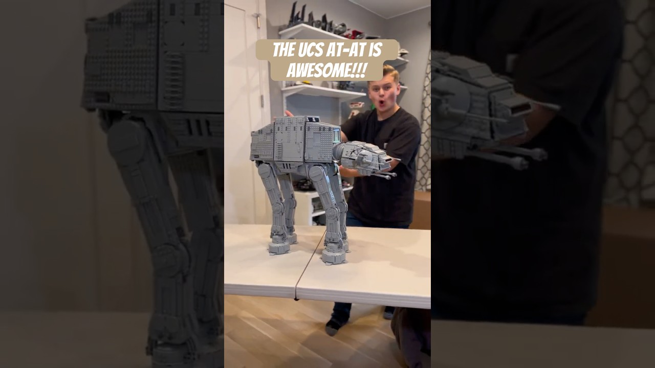 The UCS AT-AT Is AWESOME!!! 