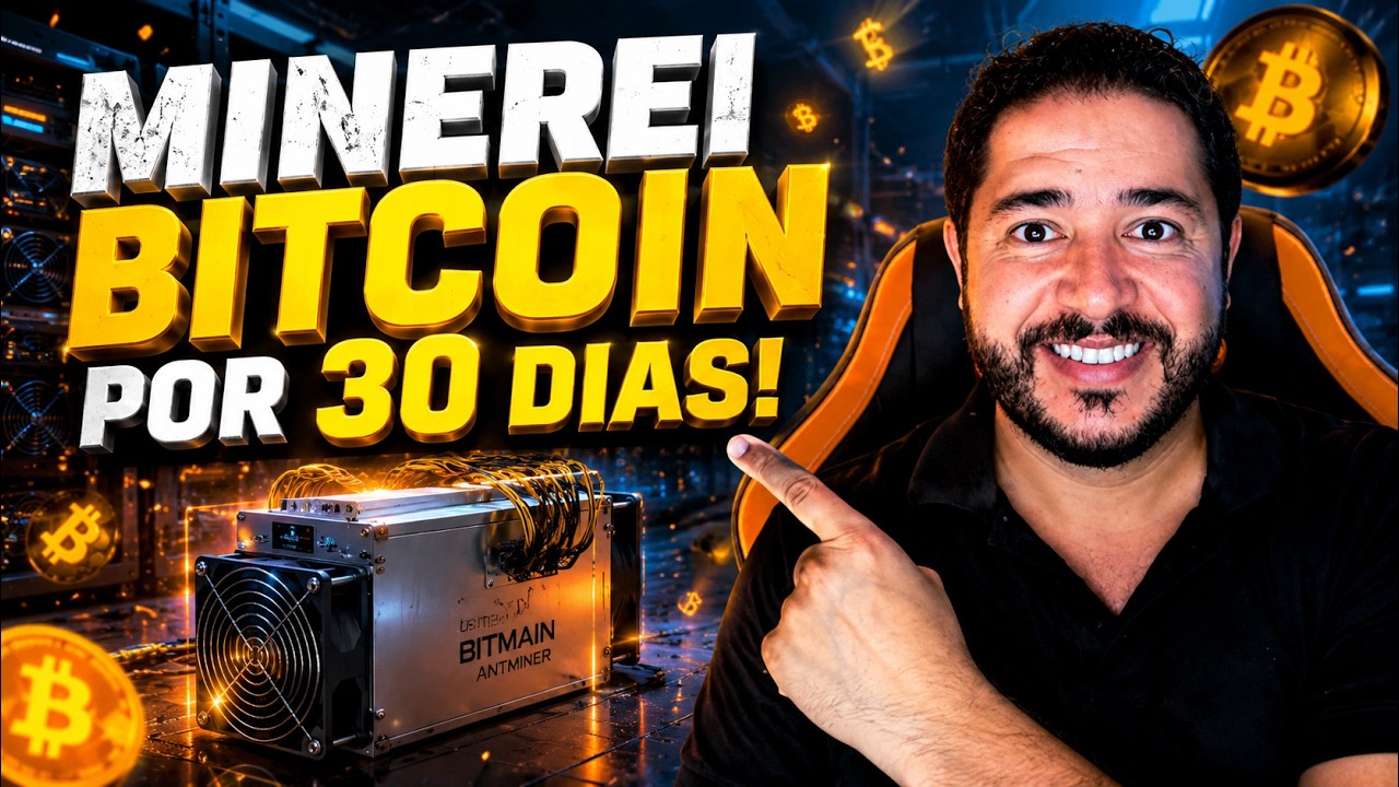 Minerei Bitcoin por 30 Dias! Esse foi o meu resultado real... (KuMining)