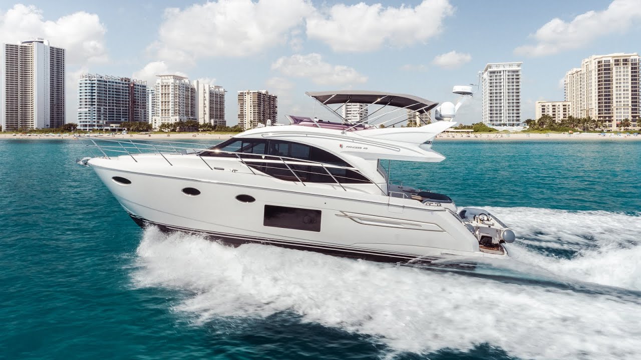 Princess F49  |  Yacht Access | Walkthrough Tour