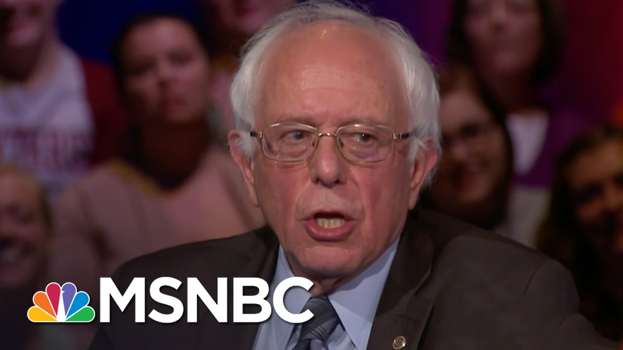 Bernie Sanders Highlights Civil Rights | Democratic Forum | MSNBC