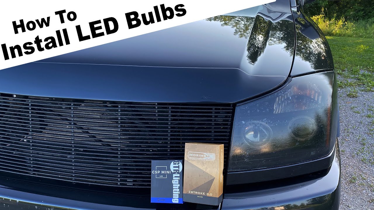 How to Install H1 and H7 LED Bulbs in Your Housing |  Morimoto 2 Stroke 3.0 and GTR CSP Mini