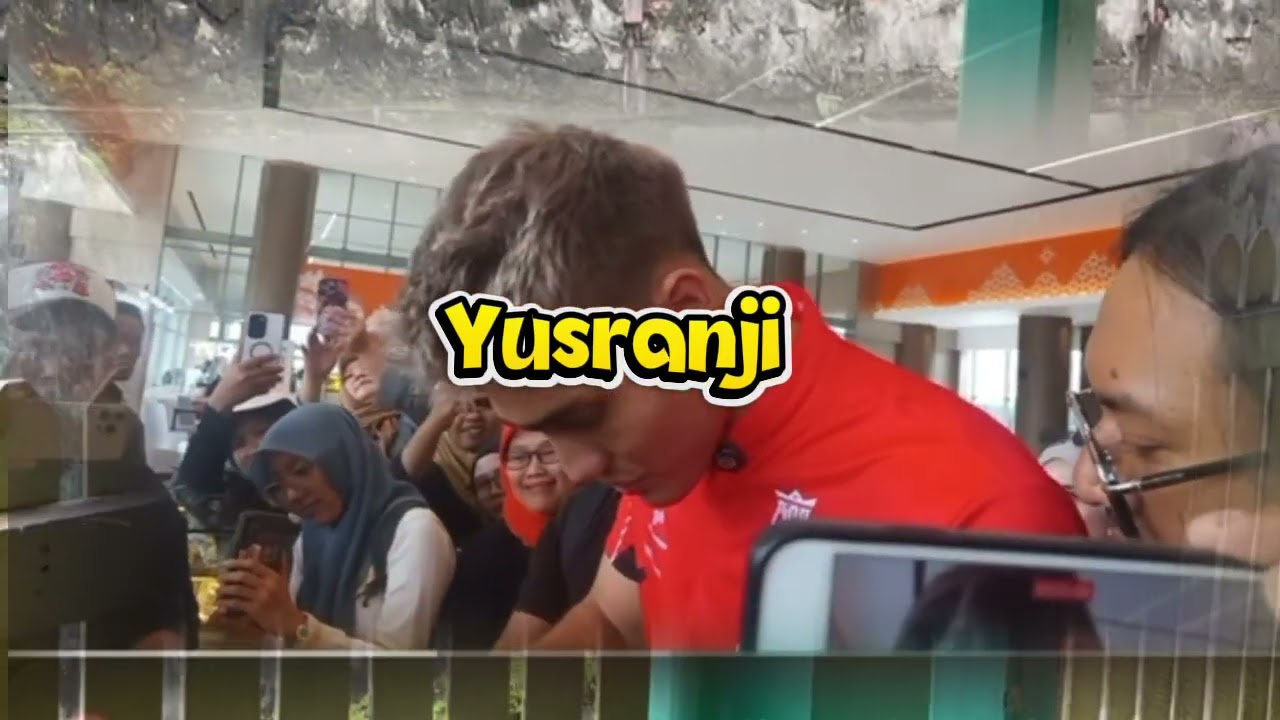 Aisar Jumpa pengusaha Emas dilokasi Biliyard kemarin,dirinya Spill suka wanita Indonesia⁠@YusranJ