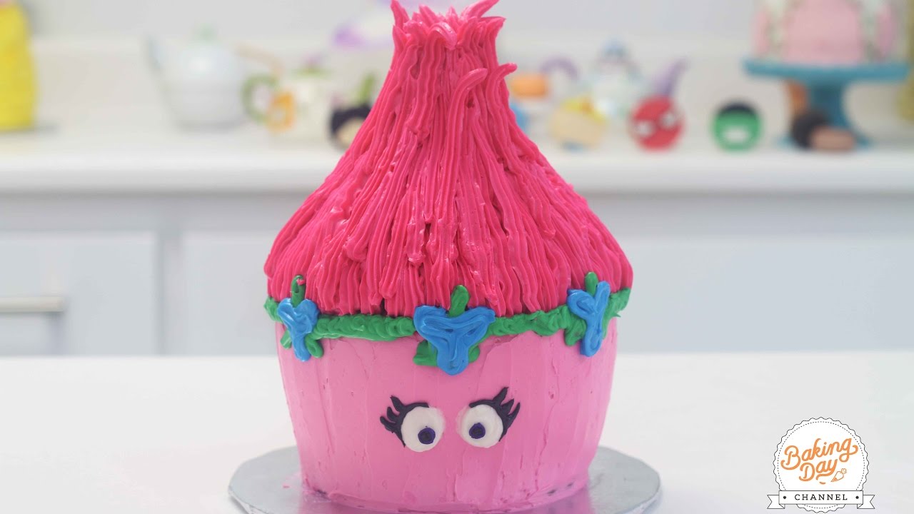 CUPCAKE GIGANTE DE TROLLS - BAKING DAY