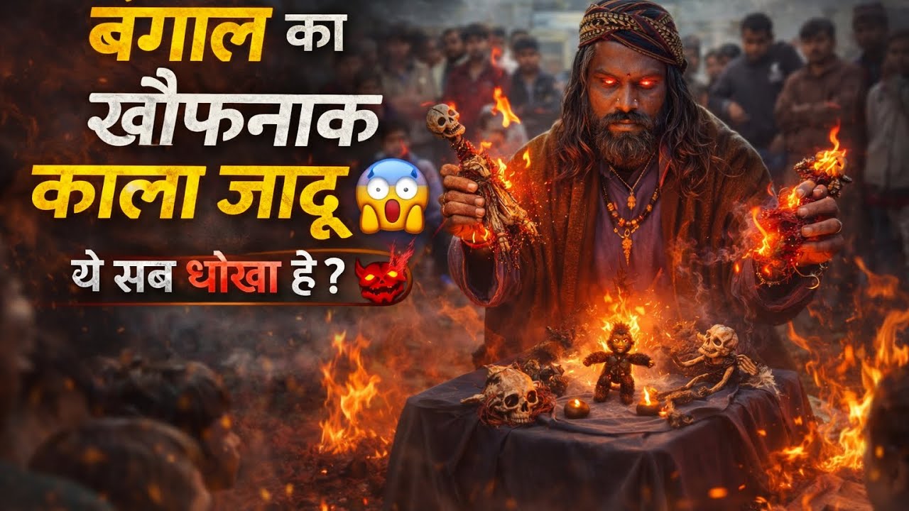 👉 जादूगरों के बादशाह 🤴 अजमेरी जादूगर ने दिखाया बंगाल का फेमस काला जादू 😱 Black magic of a Bengali 