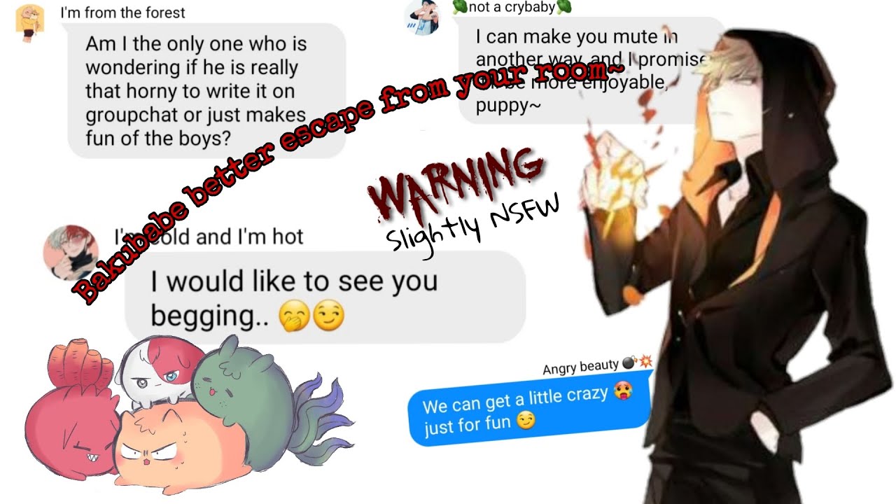 Just boys simping for Bakubabe | Bakubowl? Bakuharem? ep.1 [bnha texts]