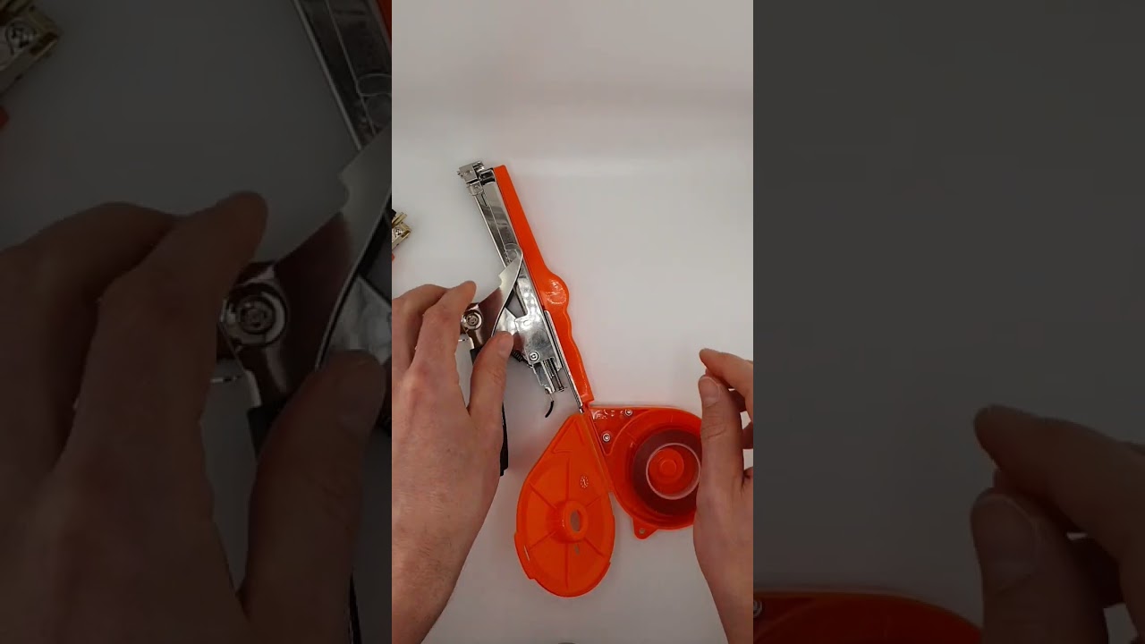 Степлер садовий тапенер для підв'язування LOSSO SC 8105 - огляд