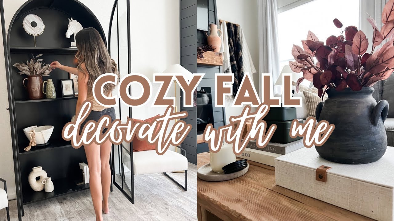 *COZY* FALL DECORATE WITH ME 2023 | Neutral & modern fall decor
