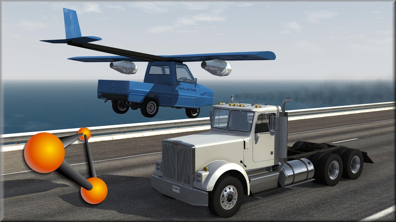 BeamNG Drive Kill the Pigeons #2 - Insanegaz