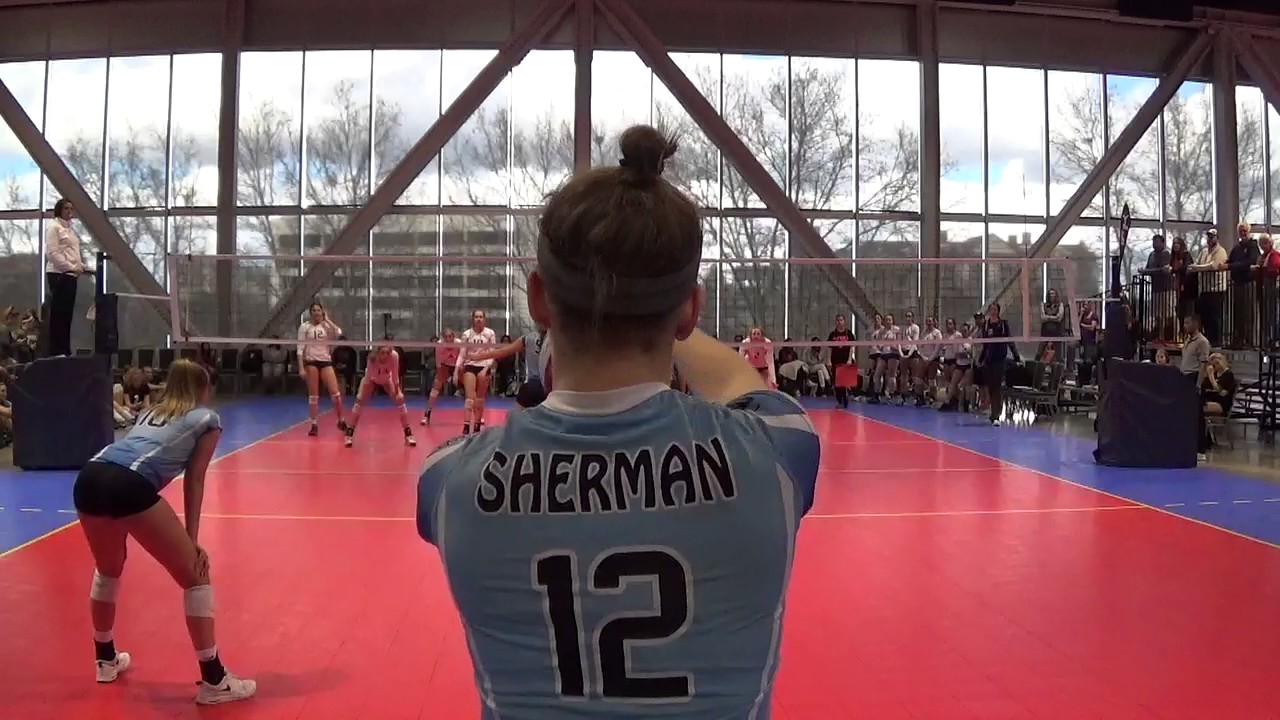 Claudia Dillon #15 Blue Colorado Juniors Volleyball 03 25 M3 16 Shannon vs Seattle Juniors 16 1