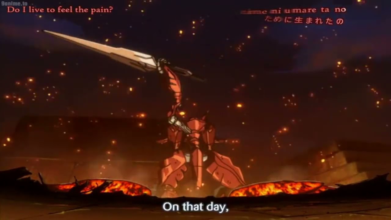 Fafner Right of Left Hatenaki Monologue