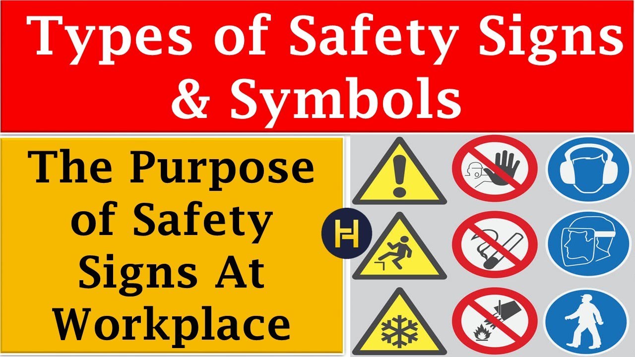 Types of Safety Signs and Symbols | Safety Signs And Symbols In The Workplace