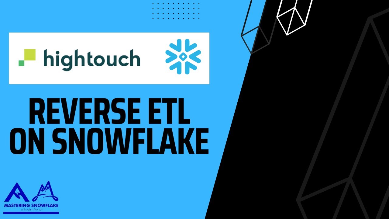 Reverse ETL on Snowflake | How to set up Hightouch on Snowflake for beginners