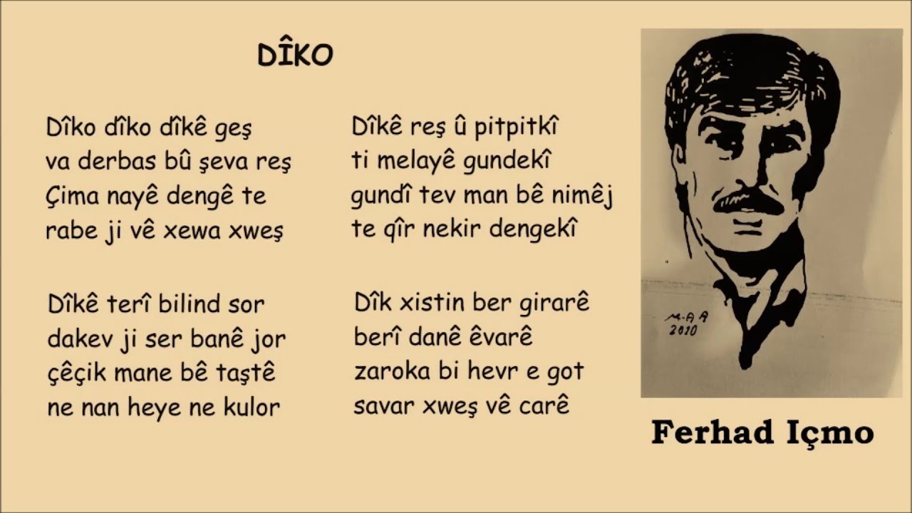 Ferhad Icmo  -  Dîko Dîko - Itîdal
