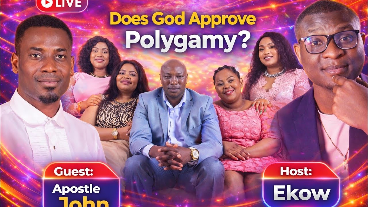 DOES GOD APPROVE POLYGAMY LIVE WITH APOSTLE JOHN ASAMPONG