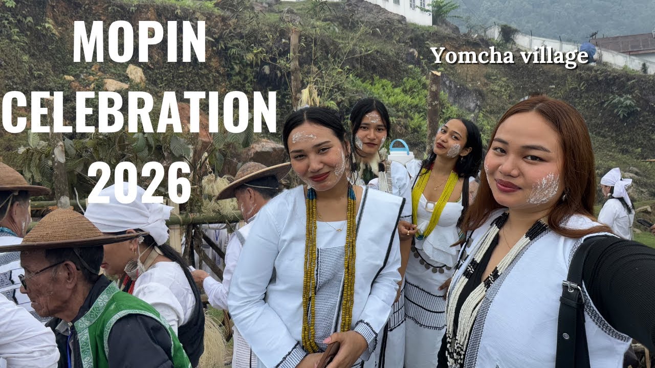 Celebrating our festival Mopin 🌾🌾2026 / with sisters @penvivlogs9165 Arunachal Pradesh village vlog