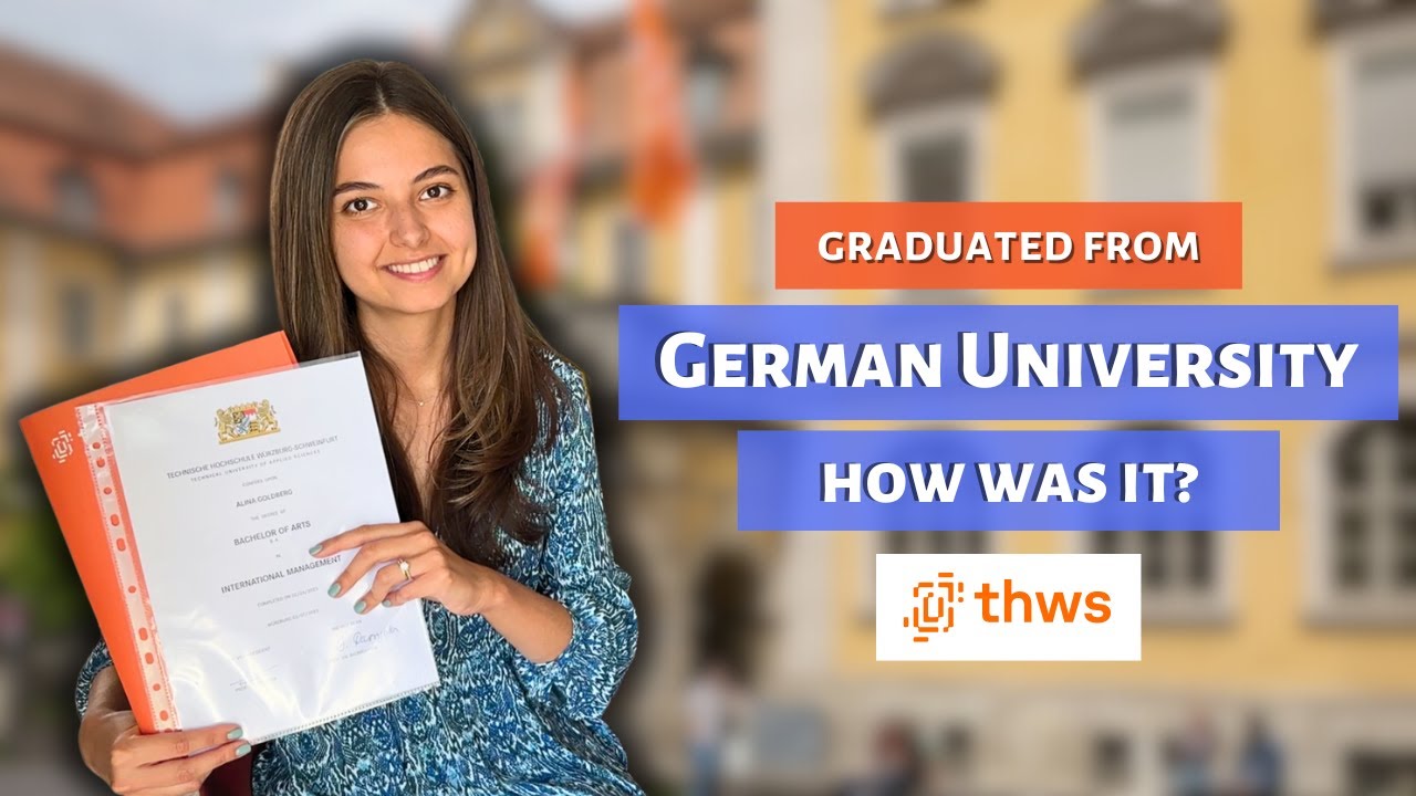 International Student in Germany🧑‍🎓🇩🇪 Finished Bachelor's Degree at THWS | My Experience and Diploma