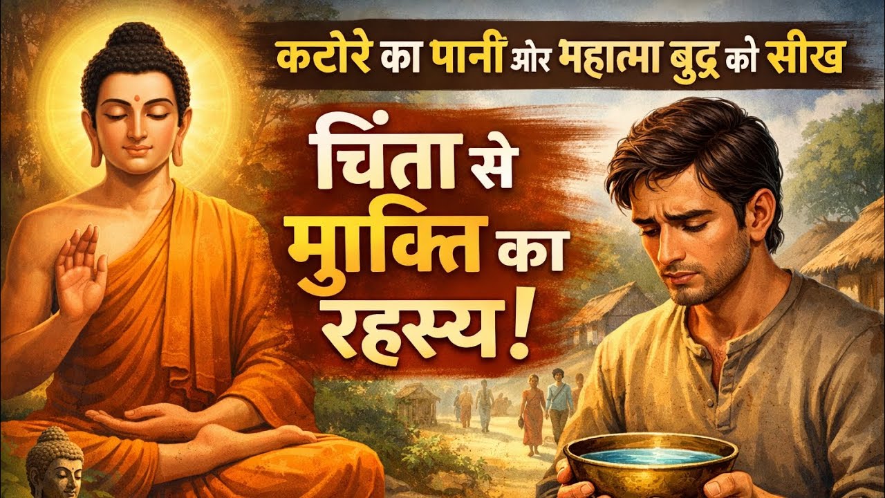 अत्यधिक सोच से मुक्ति कैसे पाएँ? | गौतम बुद्ध की प्रेरणादायक कहानी | Mind Peace Motivation