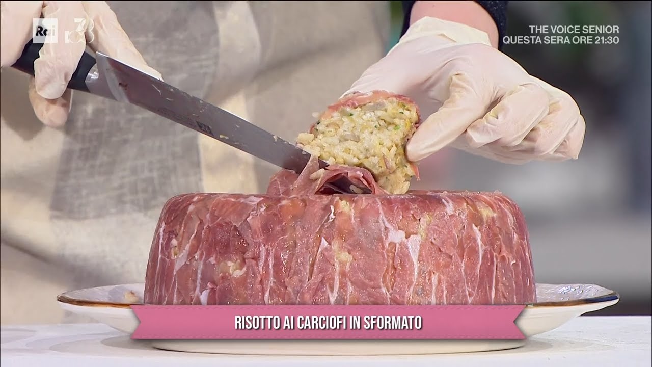 Risotto ai carciofi in sformato - È sempre mezzogiorno - 15/03/2024