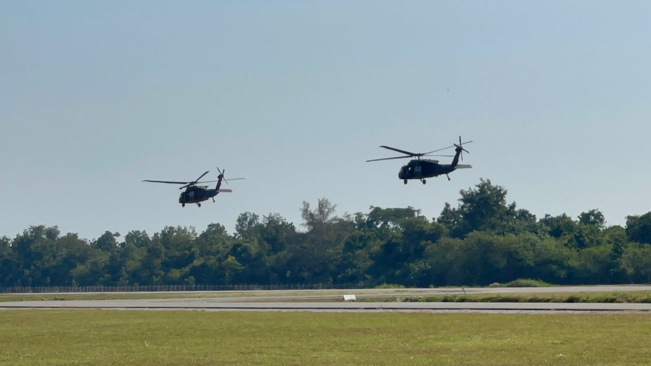 UH-60 | Flight Record : Local Flight Training in Kanchanaburi (24 mins)