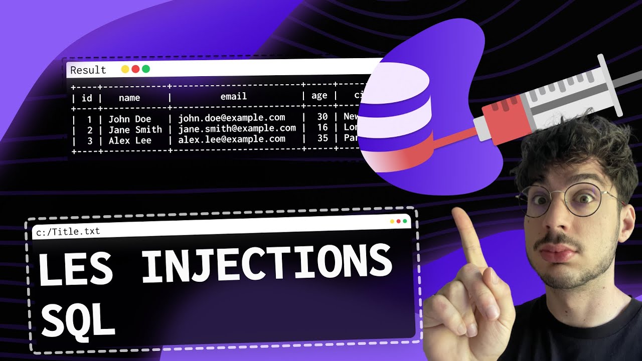 HACKER une BASE DE DONNÉES : INJECTIONS SQL (UNION & BLIND) !