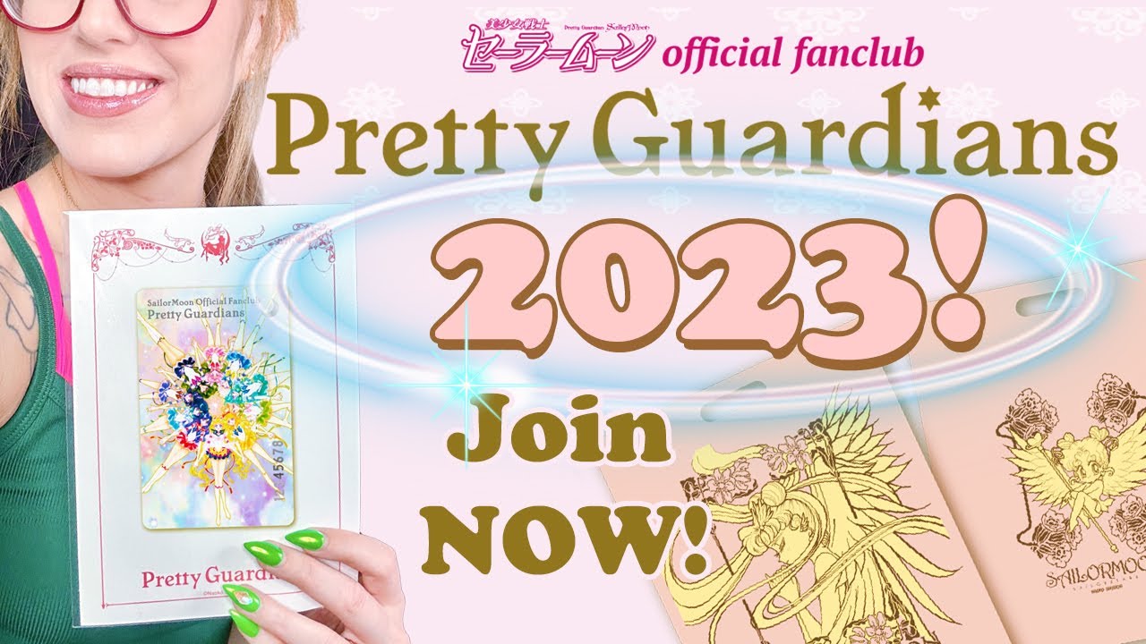 Joining the SAILOR MOON FAN CLUB Pretty Guardians for Overseas in 2023