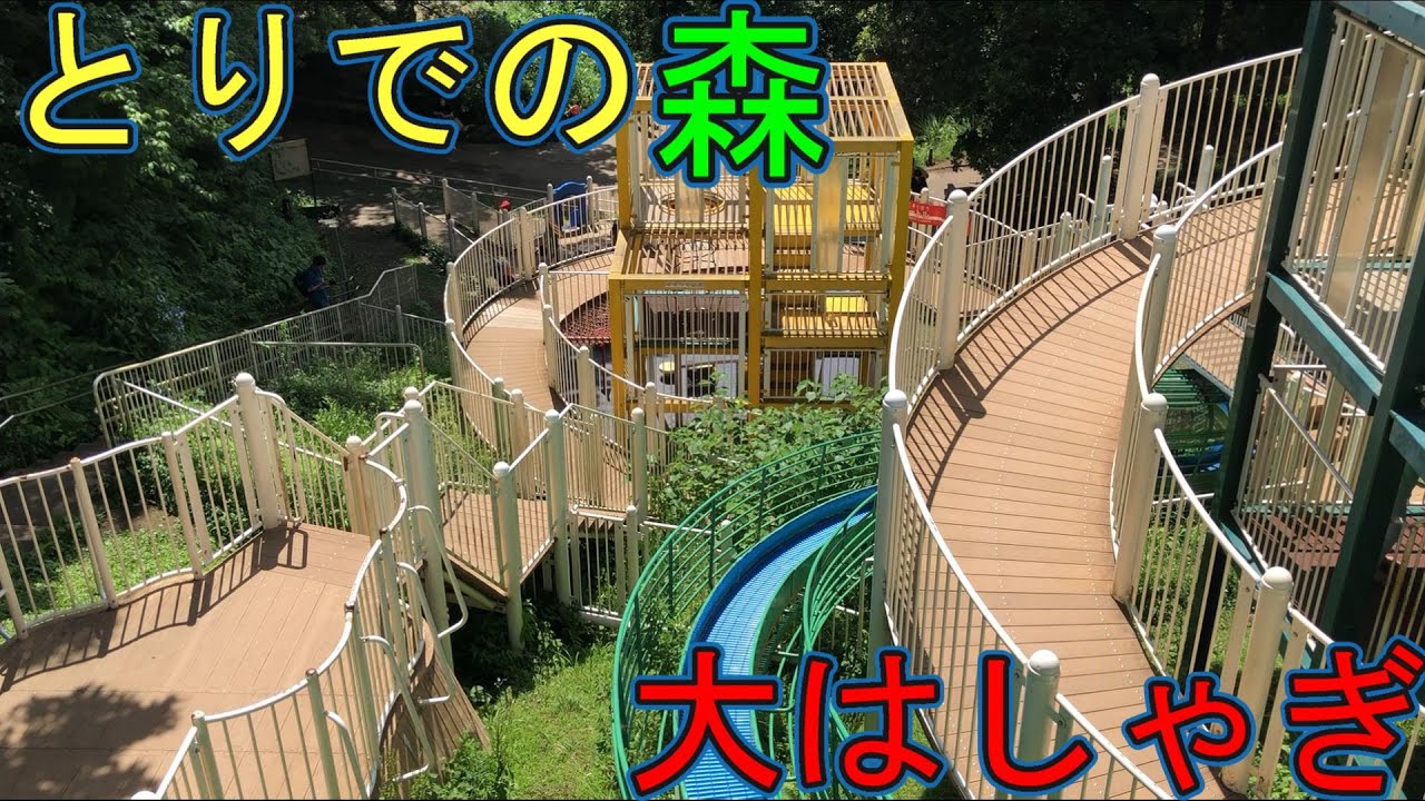 【夢の国？】車でお出かけ！大きなレジャーへ出発！神奈川県のとりでの森は広くて大きい！