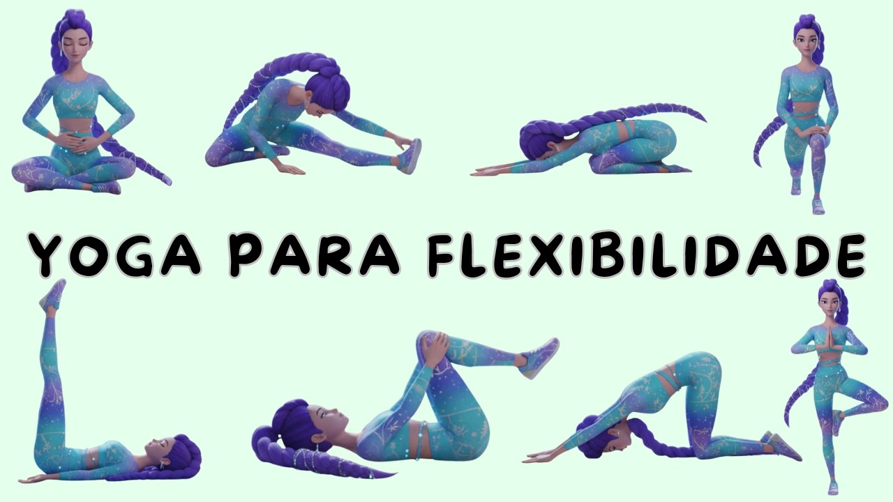 Posturas fáceis de yoga com Rumi | KPop Demon Hunters | Yoga tranquilo para crianças