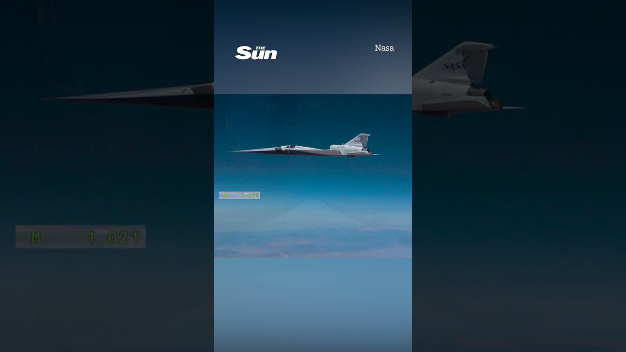 Nasa's experimental aircraft flies supersonic for first time