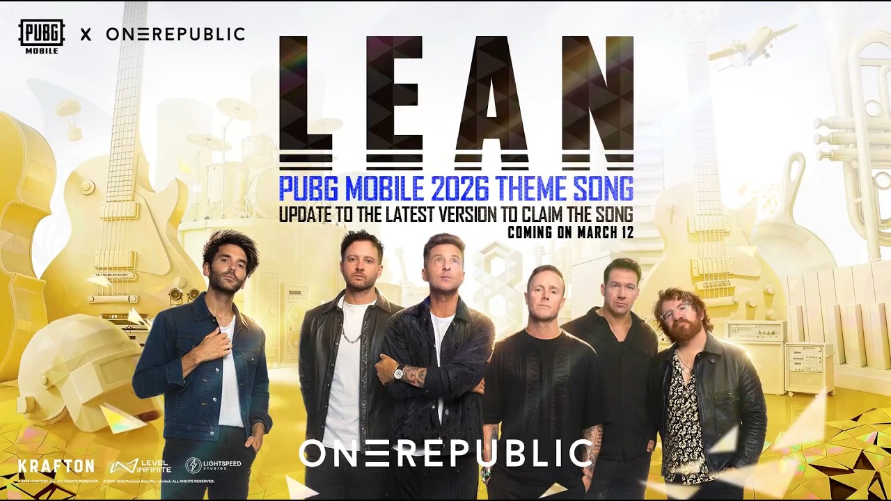 LEAN &ndash; OneRepublic | Тема песни к 8-летию PUBG MOBILE (тема 2026 года)